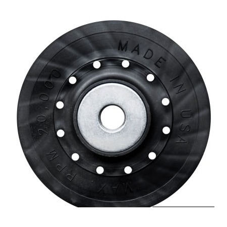 Century Drill & Tool Century Drill 77155 Backing Pad for Resin Fiber Discs 5/8" 11 Arbor 5" Dia. 77155